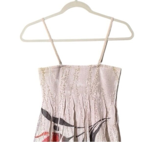 Lapis Maxi SunDress One Size Artsy Fairycore Floral Whimsical Long Beach Coastal - Picture 2 of 7